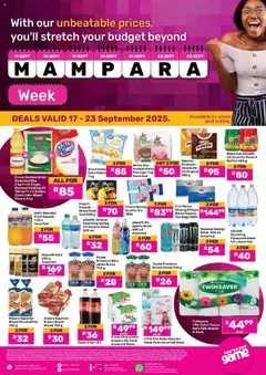 Preview of Game flyer valid from 17/09/2025