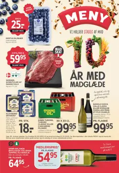 Eksempel på tilbudsavis Tilbudsavis fra butik Meny gyldig fra 26/09/2025