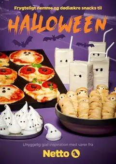 Eksempel på tilbudsavis Nem Halloween fra butik Netto gyldig fra 01/10/2025