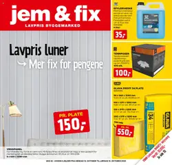 Forhåndsvis Kundeavis fra butikk Jem & Fix gyldig fra 12/10/2025