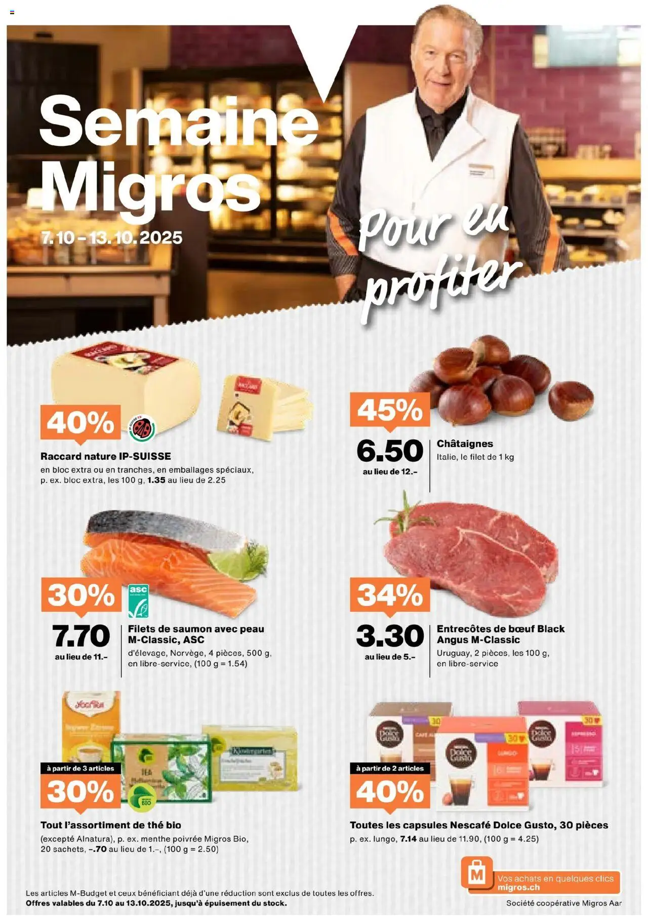 Migros Aktionen FR ab 07.10.2025 - Seitennummer 1