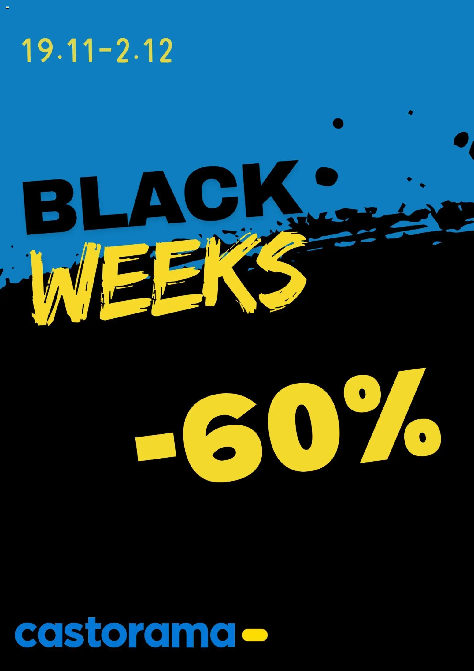 Pogląd gazetki "Black Friday awizo" ze sklepu Castorama ważnej od 17.11.2025