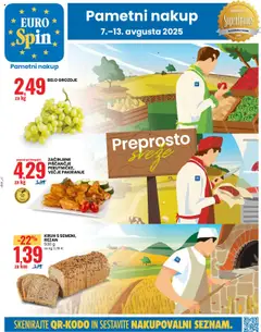 Predogled kataloga iz trgovine Eurospin veljaven od 07.08.2025