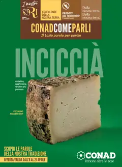 Anteprima dell'opuscolo Conad volantino Localismo Lazio dal negozio Conad valido da 08/04/2026