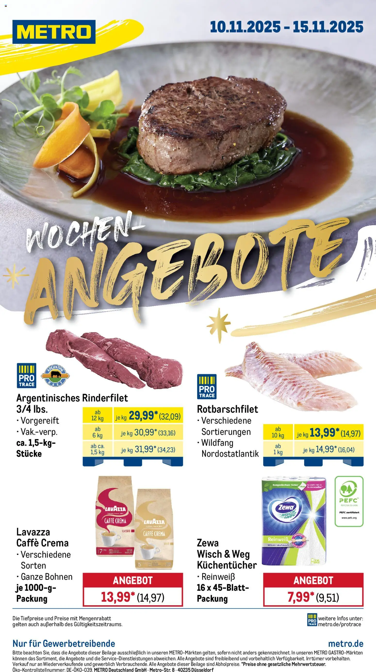 Vorschau von dem Prospekt des Geschäftes Metro, gültig ab dem 10.11.2025