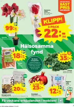 Förhandsgranska reklamblad Aktuella reklamblad Coop Forum från butik Coop Forum gäller från 10/11/2025 | Sida : 3