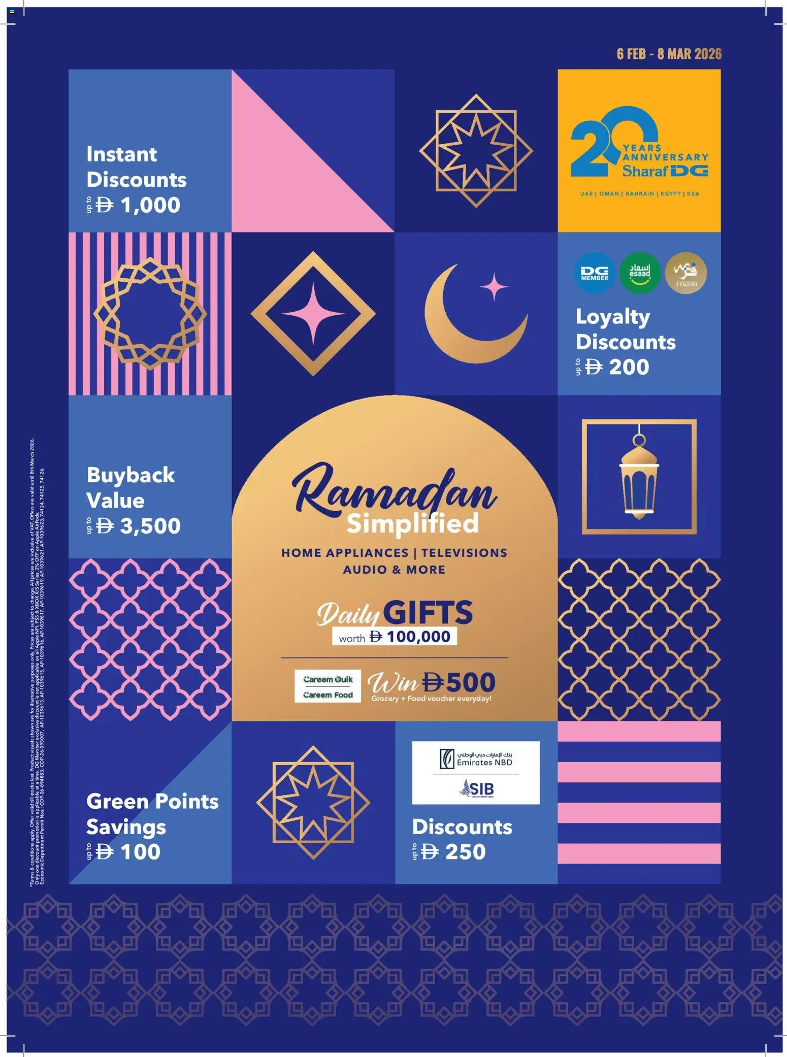 Preview of the catalogue Offers of store Sharaf DG valid from 6 Feb, 2026 - Apple, Audio