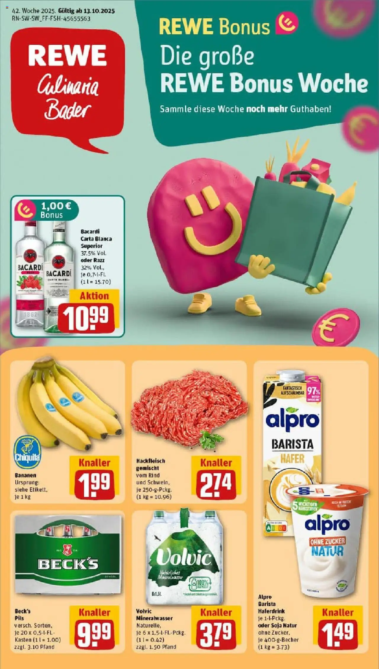 REWE Prospekt ab 13.10.2025 nächste Woche - Prospekt Freudenstadt	