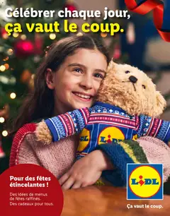 Prévisualisation de Catalogue Pour des fêtes étincelantes du magasin LIDL formulaire valide 07/11/2025