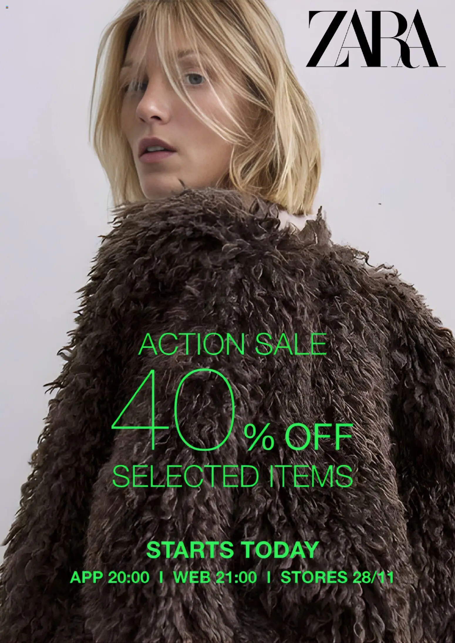 Pregled ZARA kataloga - važi od 28.11.2025