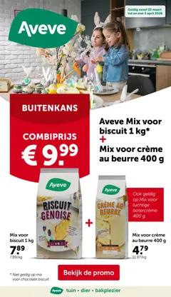 Prévisualisation de Aveve Folder du magasin Aveve formulaire valide 25/03/2026