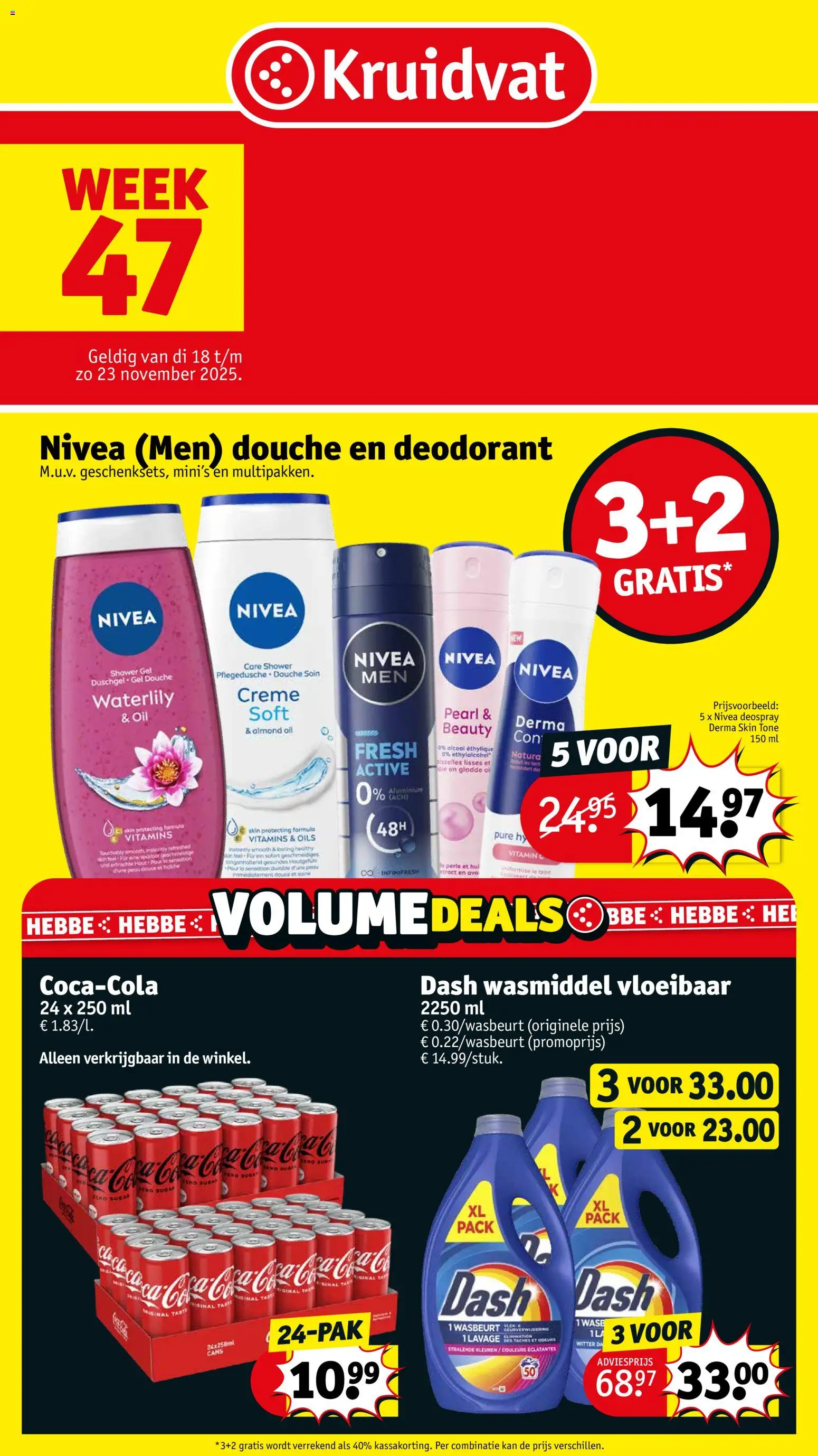 Voorbeeld van Folder week 47 van winkel Kruidvat geldig vanaf 17/11/2025