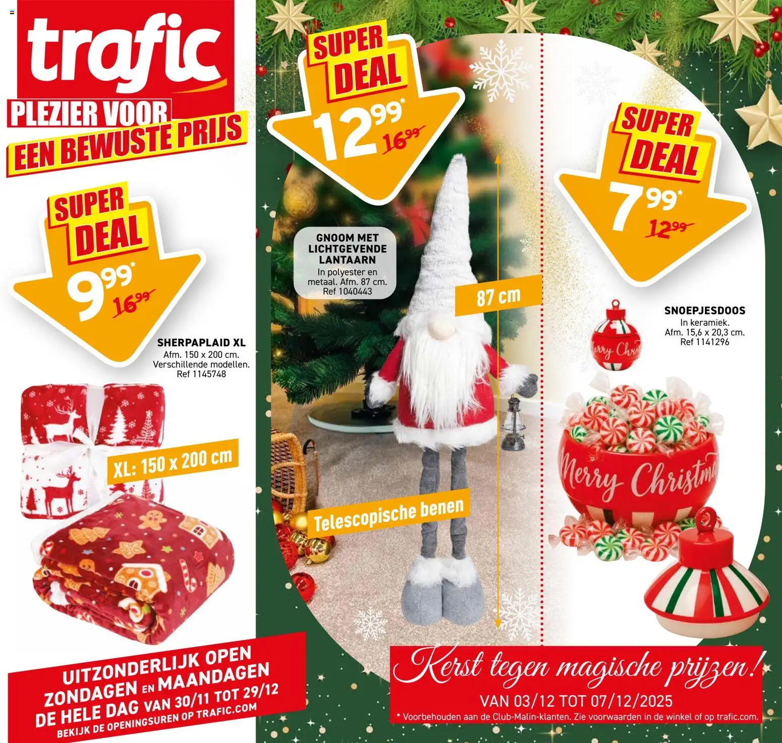 Voorbeeld van Folder van winkel Trafic geldig vanaf 03/12/2025