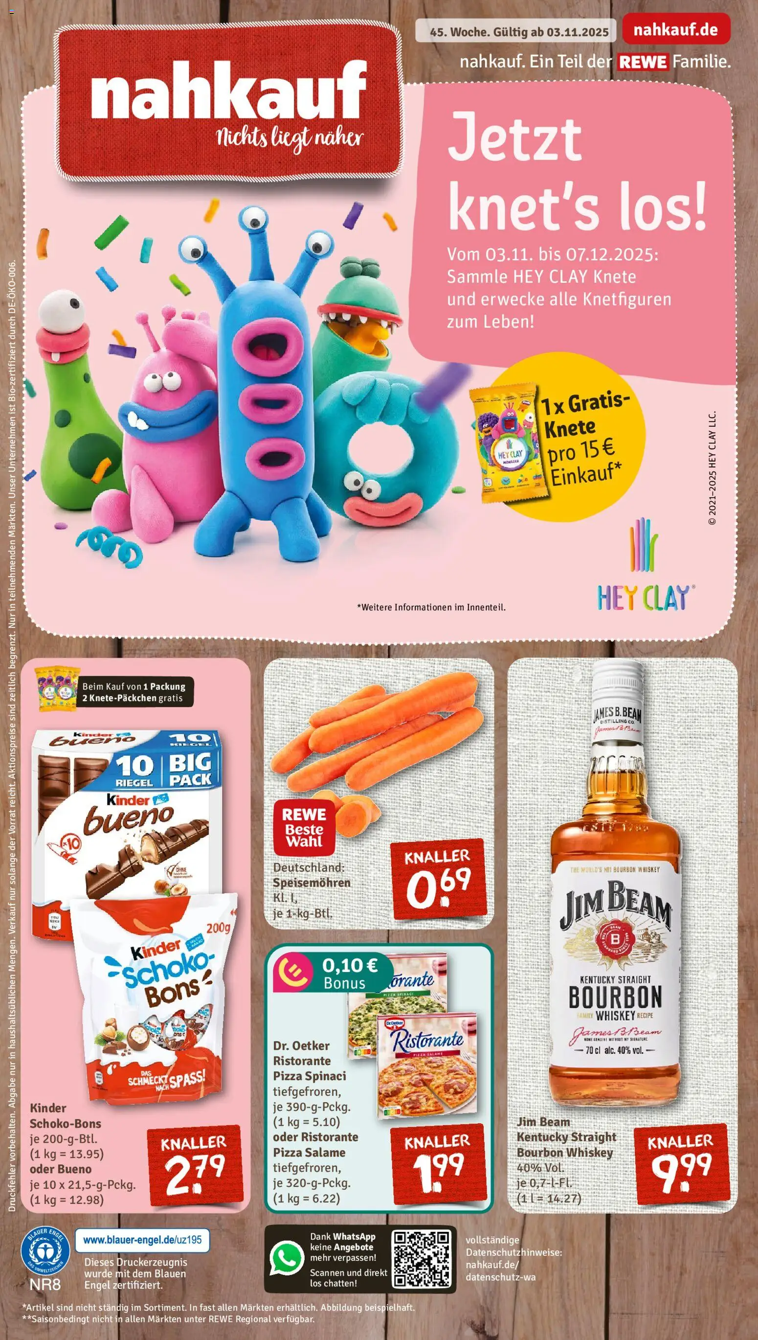 Vorschau von dem Prospekt des Geschäftes Nahkauf, gültig ab dem 02.11.2025