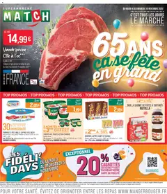 Prévisualisation de Catalogue du magasin Match Supermarché formulaire valide 04/11/2025