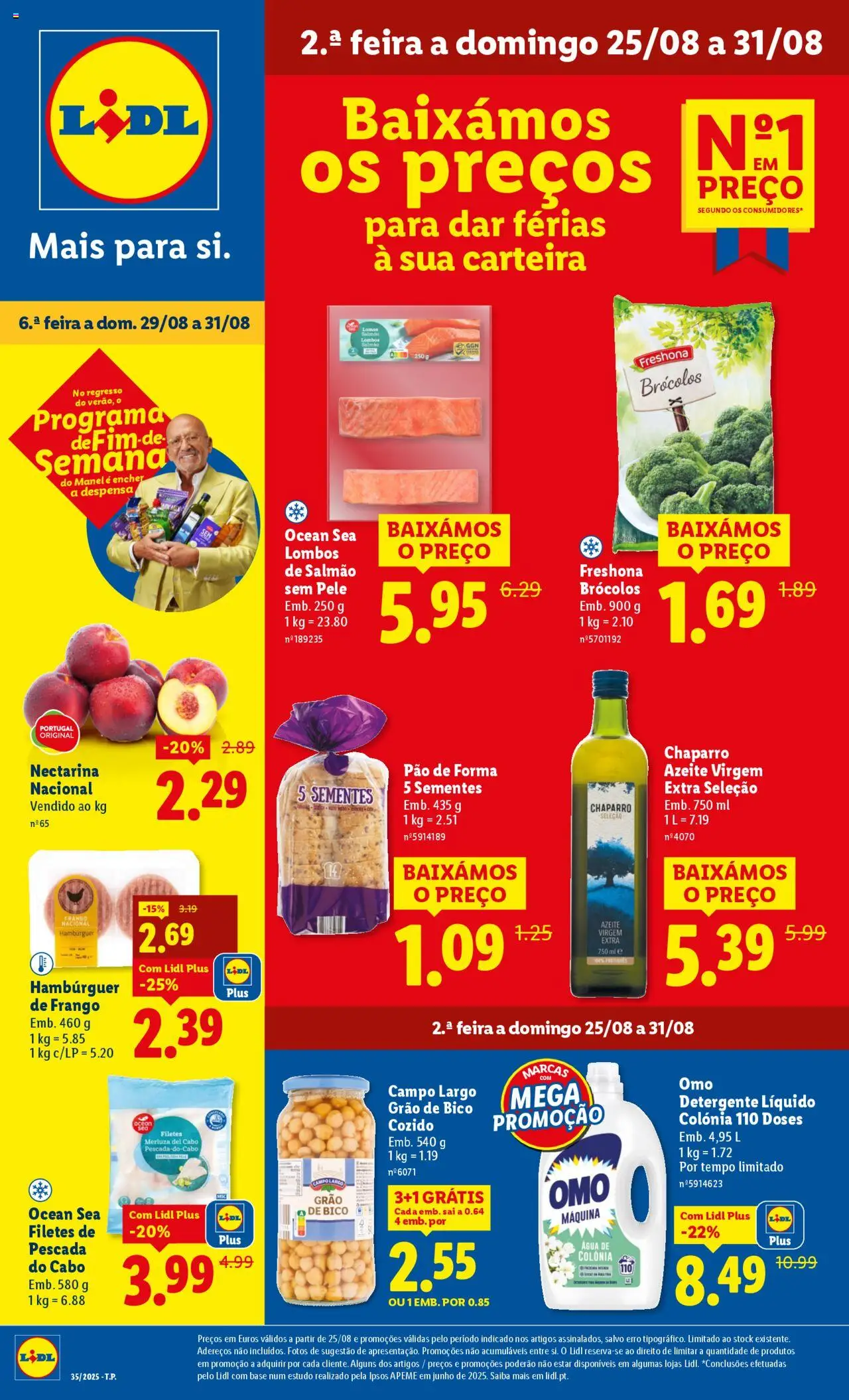 Lidl Folheto de 25/08/2025 - catálogo esta semana - página 1