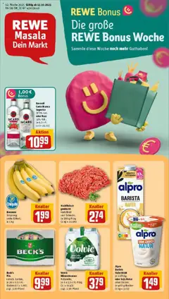 Vorschau von dem Prospekt des Geschäftes Rewe, gültig ab dem 13.10.2025