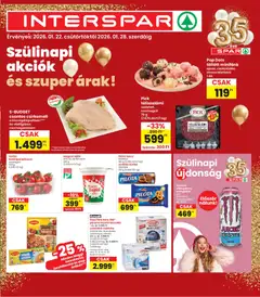 Interspar - Akciós újság Interspar megtekintése, amely érvényes 2026.01.22.-től