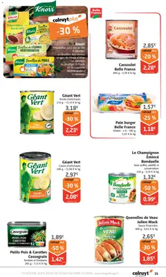 Prévisualisation de Catalogue du magasin Colruyt formulaire valide 05/11/2025 | Page: 25