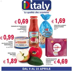 Anteprima dell'opuscolo Coal volantino D'Italy dal negozio Coal valido da 09/04/2026
