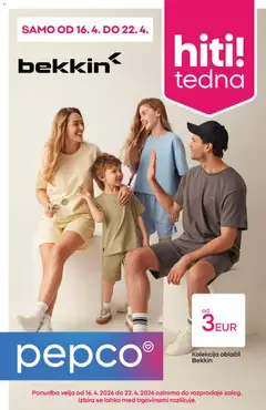 Predogled kataloga iz trgovine Pepco veljaven od 16.04.2026