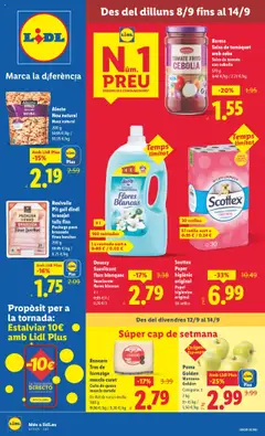 Vista previa del folleto de la tienda Lidl válido desde el 08/09/2025 