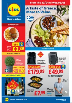 Preview of Lidl Lidl - A taste of Greece valid from 30/04/2026