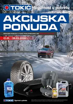 Pregled letka Katalog trgovine Tokić vrijedi od 01.01.2026