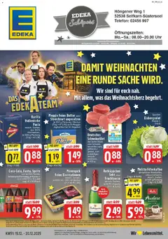 Vorschau von dem Prospekt des Geschäftes Edeka, gültig ab dem 15.12.2025