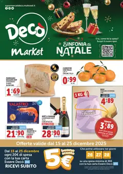 Anteprima dell'opuscolo Volantino Market - Napoli dal negozio Decò valido da 15/12/2025