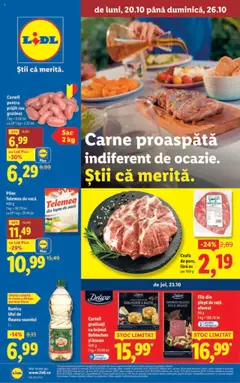 Previzualizarea de cataloage: Lidl Catalog nou valabil de la 20.10.2025