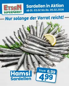 Vorschau der Angebote: ETSAN Sardellen imn Aktion gültig ab 03.02.2026