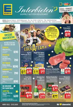 Vorschau von dem Prospekt des Geschäftes Edeka, gültig ab dem 15.12.2025