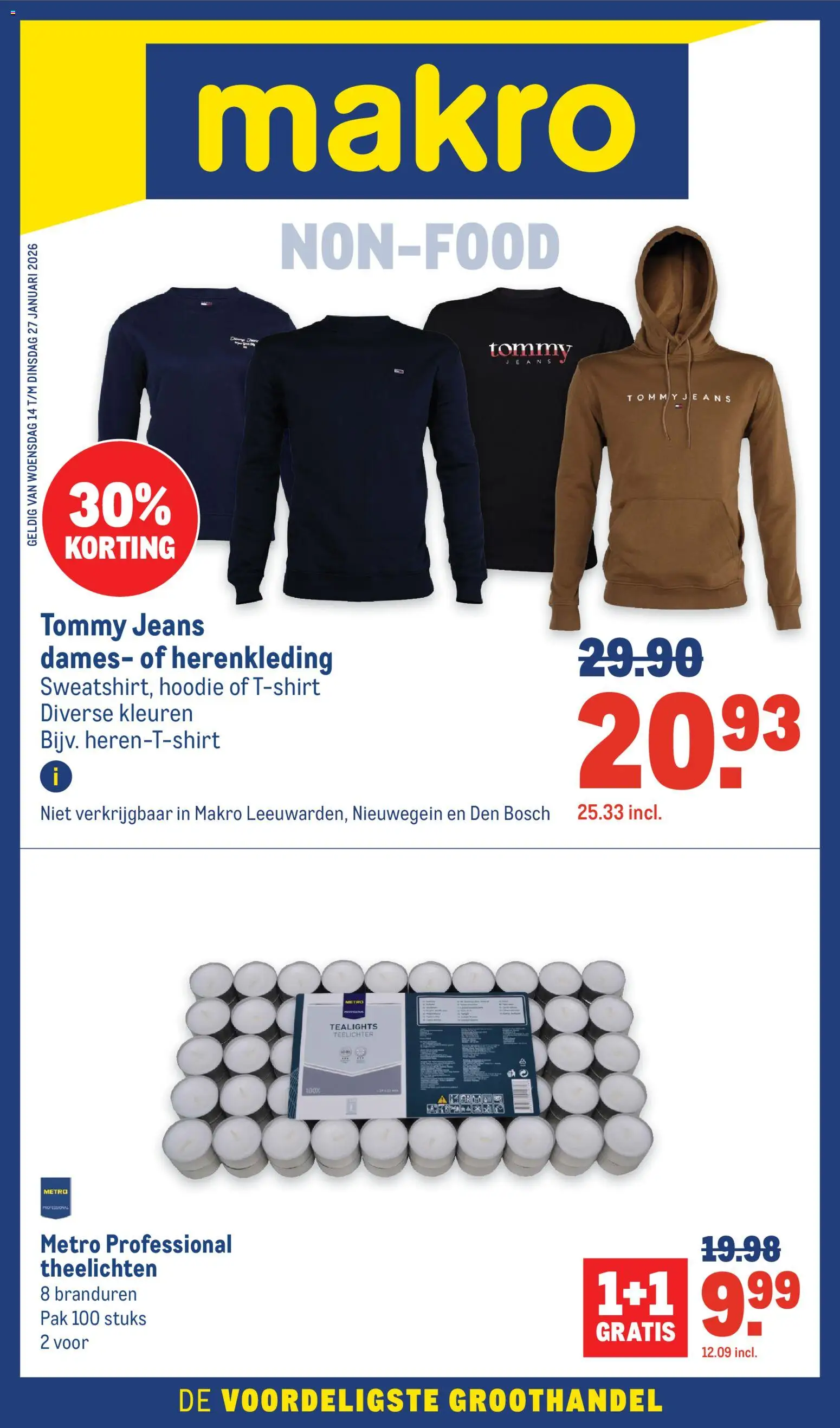 Voorbeeld van Non-food van winkel Makro geldig vanaf 14-01-2026