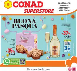 Anteprima dell'opuscolo Conad volantino Superstore Lombardia dal negozio Conad valido da 25/03/2026