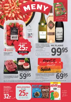 Eksempel på tilbudsavis Tilbudsavis fra butik Meny gyldig fra 08/08/2025