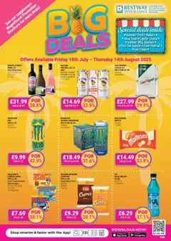 Preview of Bestway The Big Deals Brochure valid from 18/07/2025