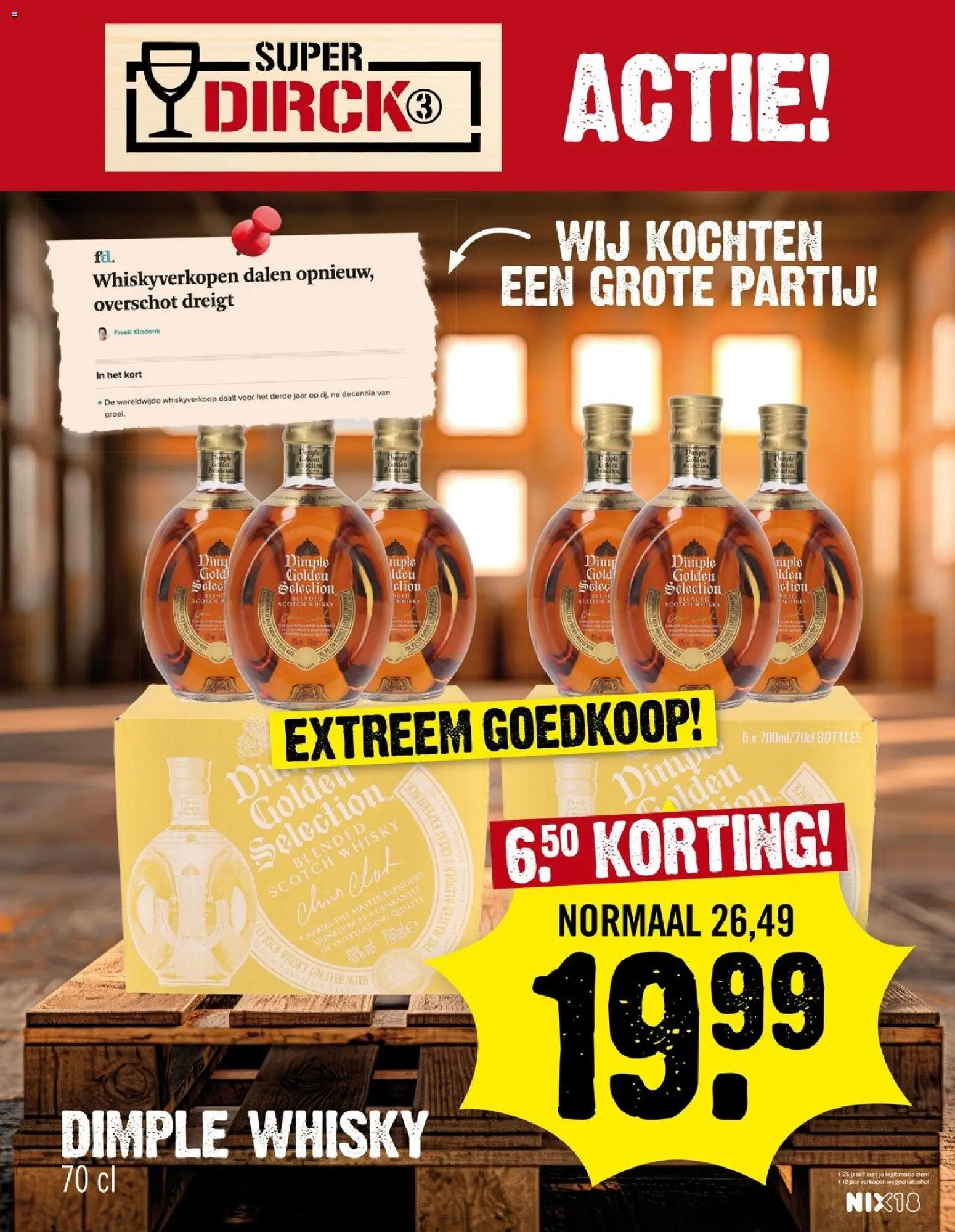 Voorbeeld van Super Dirck 3 van winkel Dirk geldig vanaf 28-01-2026