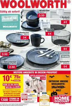 Vorschau von dem Prospekt des Geschäftes Woolworth, gültig ab dem 01.10.2025