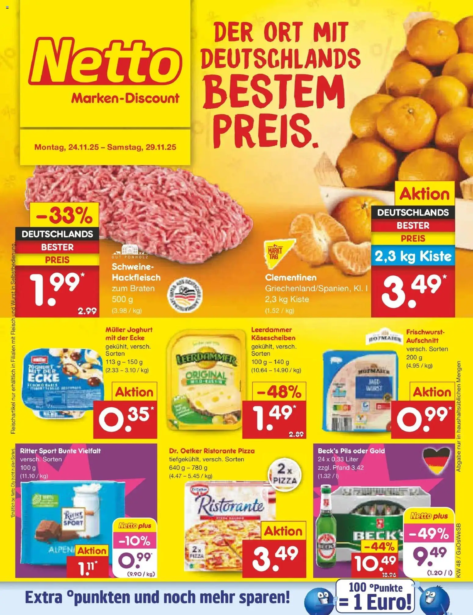 Vorschau von dem Prospekt des Geschäftes Netto Marken-Discount, gültig ab dem 24.11.2025