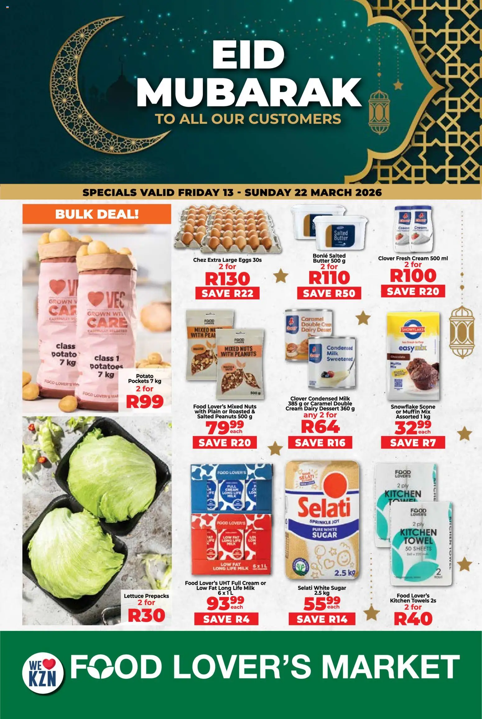 Preview of Food Lover's Market flyer valid from 13/03/2026