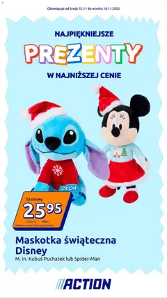Pogląd gazetki "Presents" ze sklepu Action ważnej od 12.11.2025
