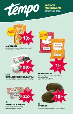 Förhandsgranska reklamblad Aktuella reklamblad Coop Daglivs från butik Coop Daglivs gäller från 09/02/2026