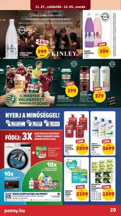 PENNY - Akciós újság PENNY megtekintése, amely érvényes 2025.11.27.-től | Oldal: 20