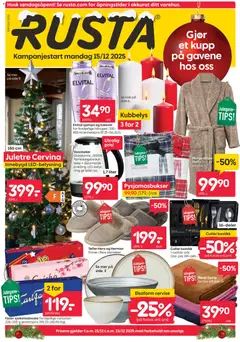 Forhåndsvis Kundeavis fra butikk Rusta gyldig fra 15/12/2025