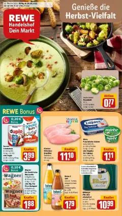 Vorschau von dem Prospekt des Geschäftes Rewe, gültig ab dem 19.10.2025