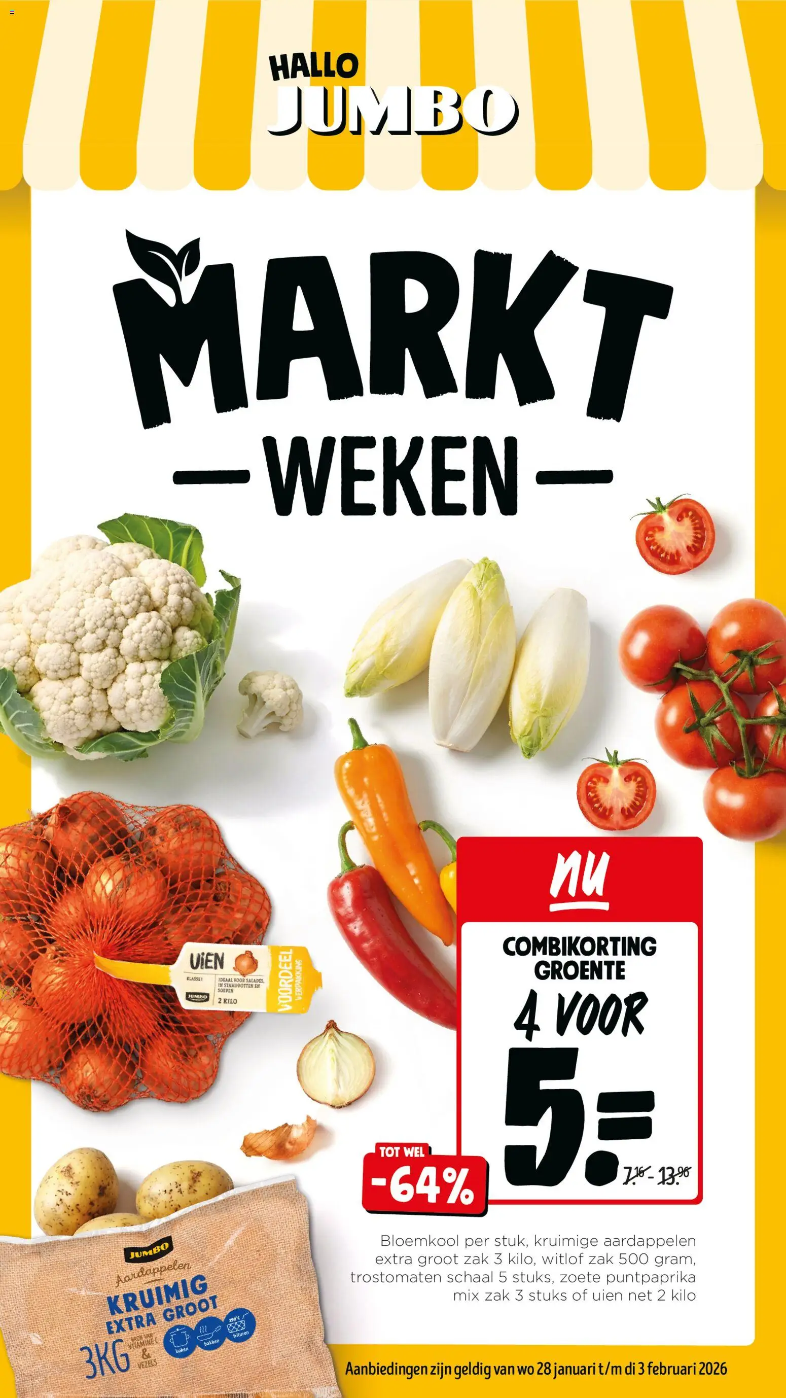 Voorbeeld van Folder week 5 - 28 jan t/m 3 feb van winkel Jumbo geldig vanaf 28-01-2026