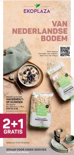 Voorbeeld van Folder week 3 van winkel Ekoplaza geldig vanaf 14-01-2026