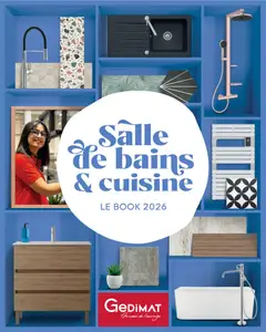 Prévisualisation de Gedimat - Brochure du magasin Gedimat formulaire valide 01/04/2026