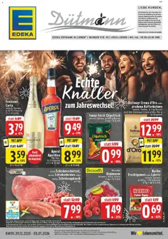 Vorschau von dem Prospekt des Geschäftes Edeka, gültig ab dem 28.12.2025